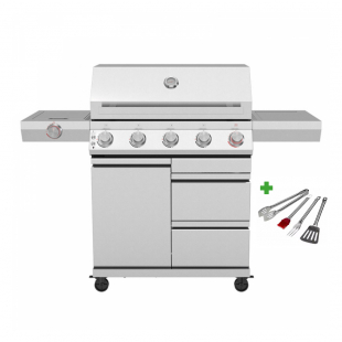Bluegaz Z501 Stainless Gasolgrill inkl grillset