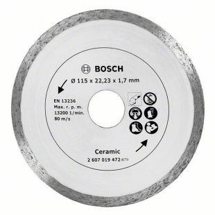 Bosch Diamantkapskiva för plattor