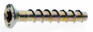 Betongskruv med försänkt huvud, 45-120 mm