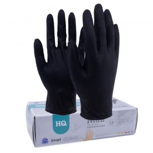 Soft Touch Gentle Touch Black Engångshandske  100st