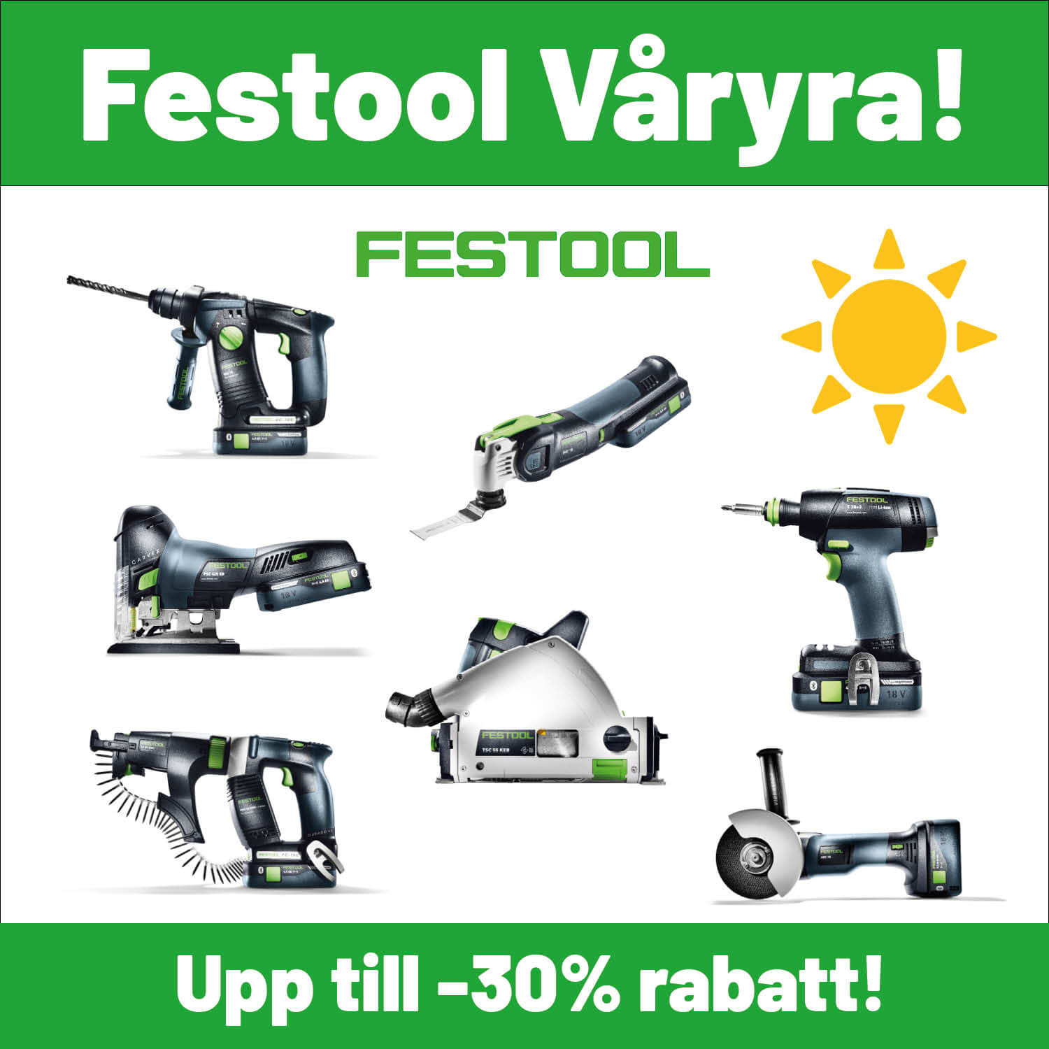 Alla Festool våryra