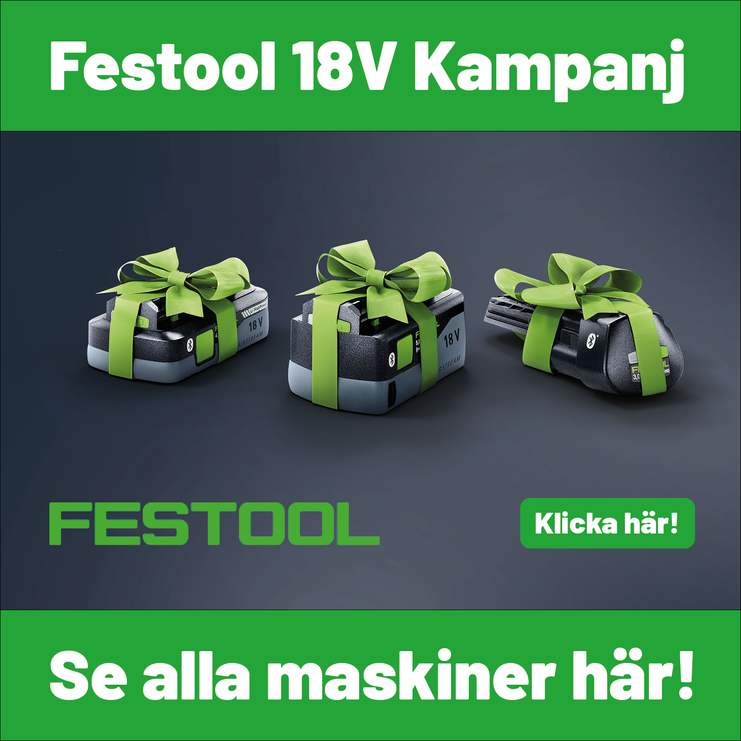 Festool 18V kampanj