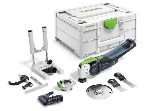 Festool Multiverktyg 18 V OSC 18 E-Basic-Set VECTURO Festool Multiverktyg 18 V OSC 18 E-Basic-Set VECTURO