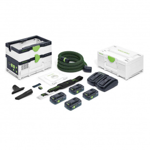 Festool Batteridriven dammsugare CTLC SYS HPC 4,0 I-Plus CLE Festool Batteridriven dammsugare CTLC SYS HPC 4,0 I-Plus CLE