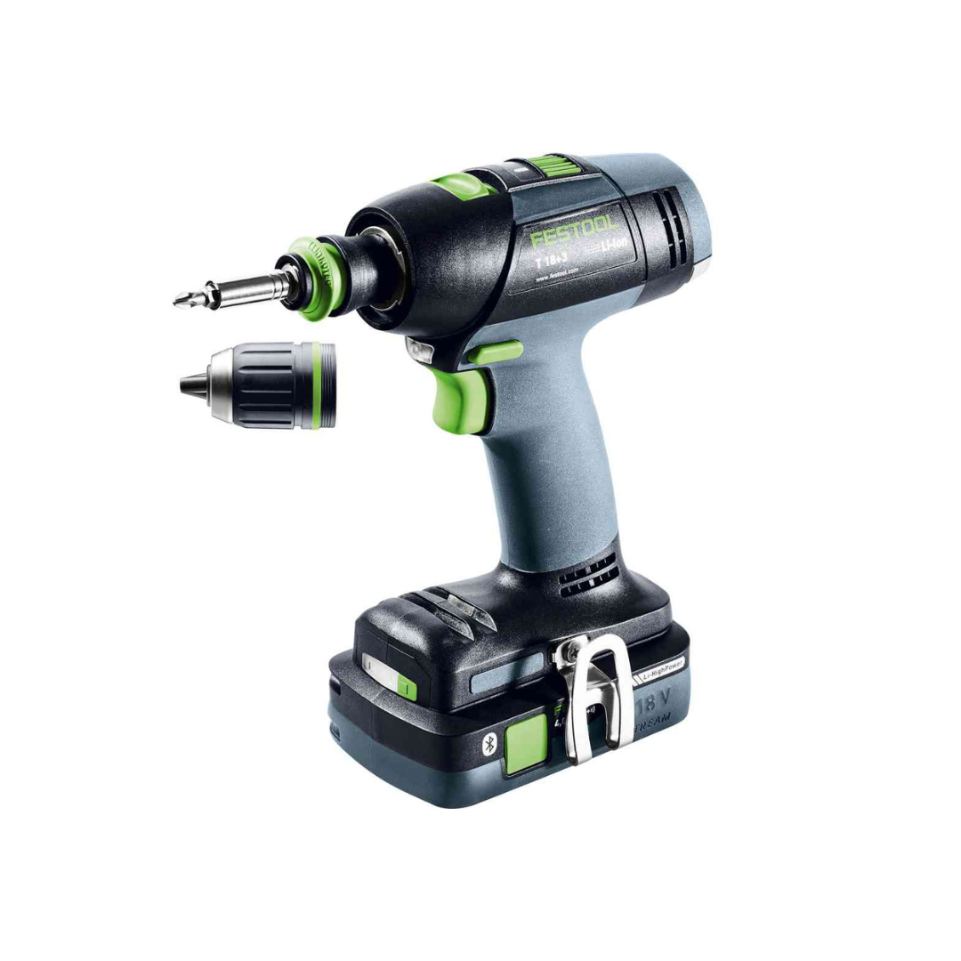 Festool Skruvdragare T 18+3 HPC 4,0 I-Plus Festool Skruvdragare T 18+3 HPC 4,0 I-Plus