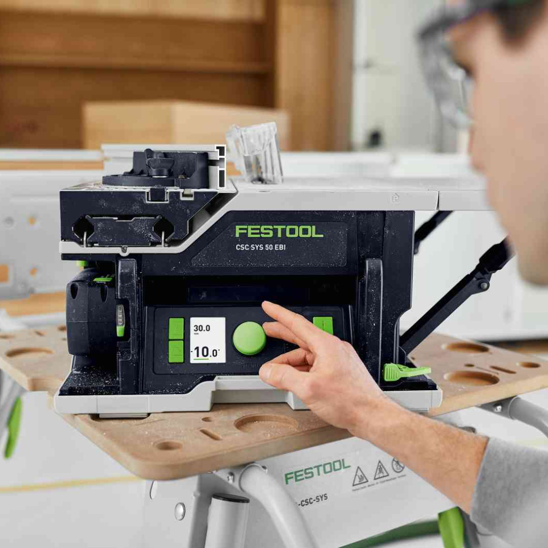 Festool Batteridriven bordssåg CSC SYS 50 EBI-Basic Festool Batteridriven bordssåg CSC SYS 50 EBI-Basic