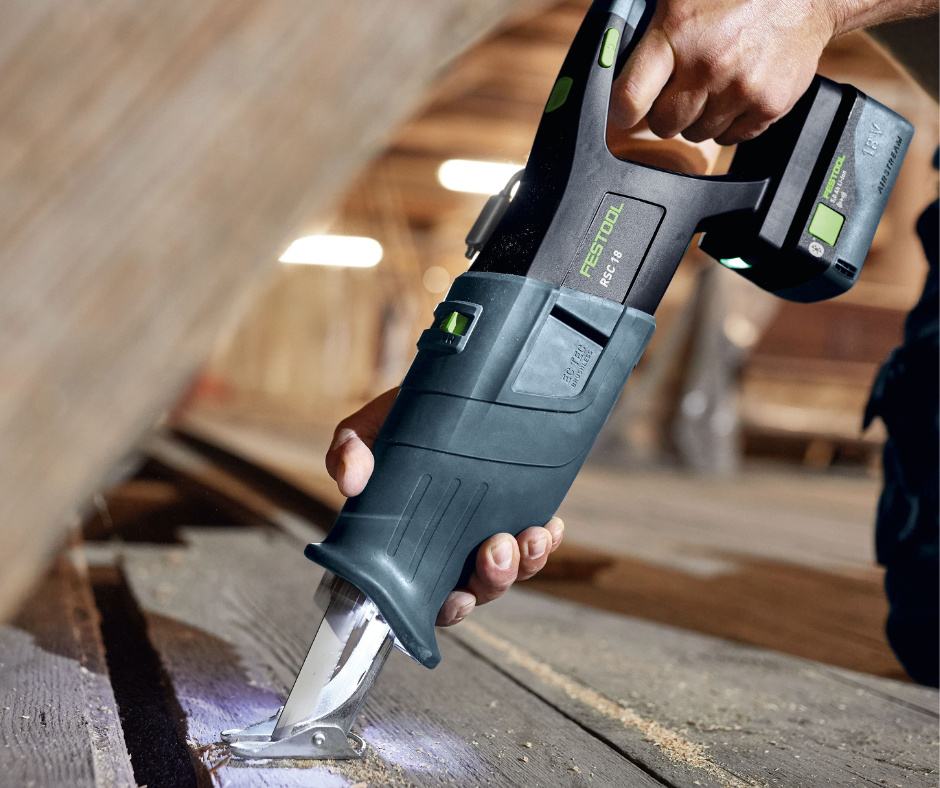 Festool Batteridriven tigersåg RSC 18 EB-Basic Festool Batteridriven tigersåg RSC 18 EB-Basic