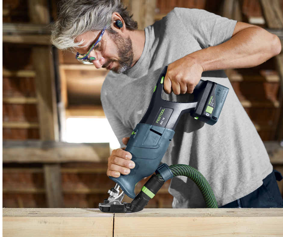 Festool Batteridriven tigersåg RSC 18 EB-Basic Festool Batteridriven tigersåg RSC 18 EB-Basic