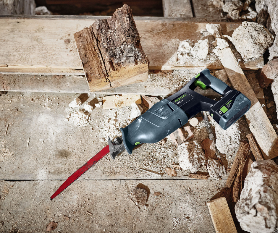 Festool Batteridriven tigersåg RSC 18 5,0 EB-Plus Festool Batteridriven tigersåg RSC 18 5,0 EB-Plus