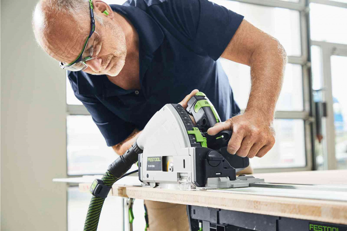 Festool Sänksåg TS 55 FEBQ-Plus-FS Festool Sänksåg TS 55 FEBQ-Plus-FS