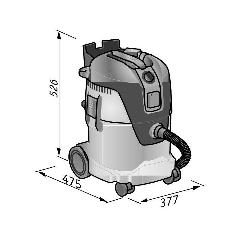 Flex Dammsugare VC26LMC 25L Flex Dammsugare VC26LMC 25L