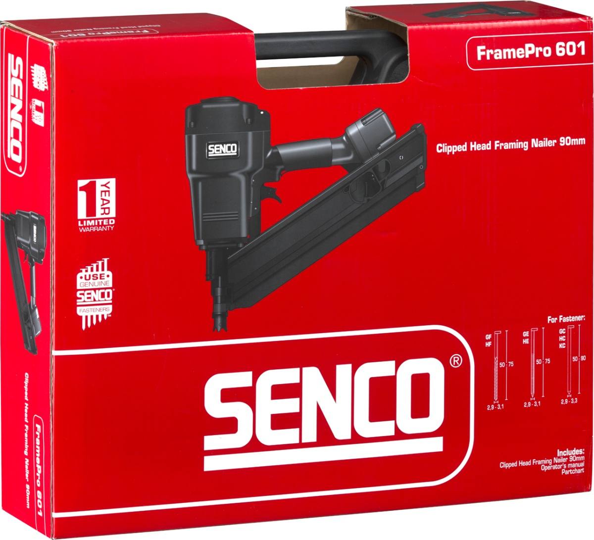 Senco Frame Pro 601 (50-90 mm) stomspikpistol 34° Senco Frame Pro 601 (50-90 mm) stomspikpistol 34°
